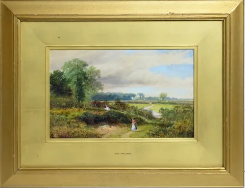 George Shalders, A Summers Greeting, watercolour
