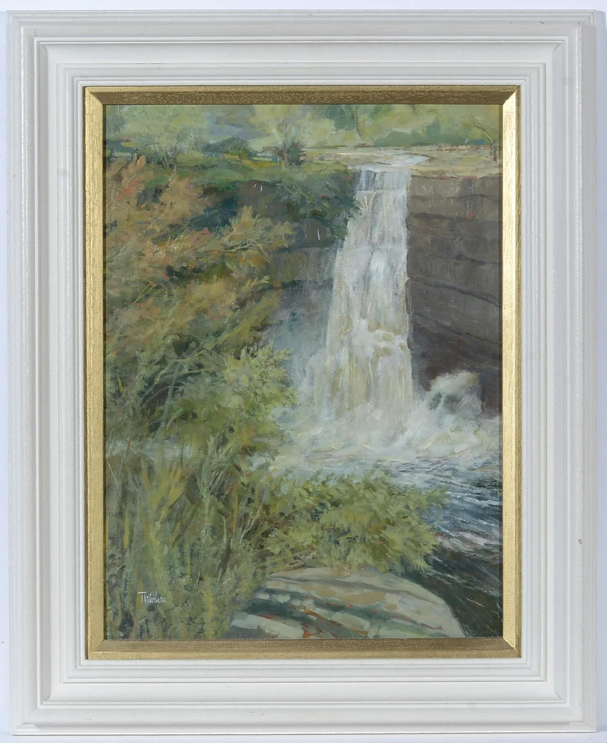 Tom Wanless, High Force, oil