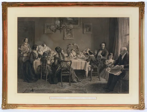 William Powell Frith, Alice's Birthday Party, engraving