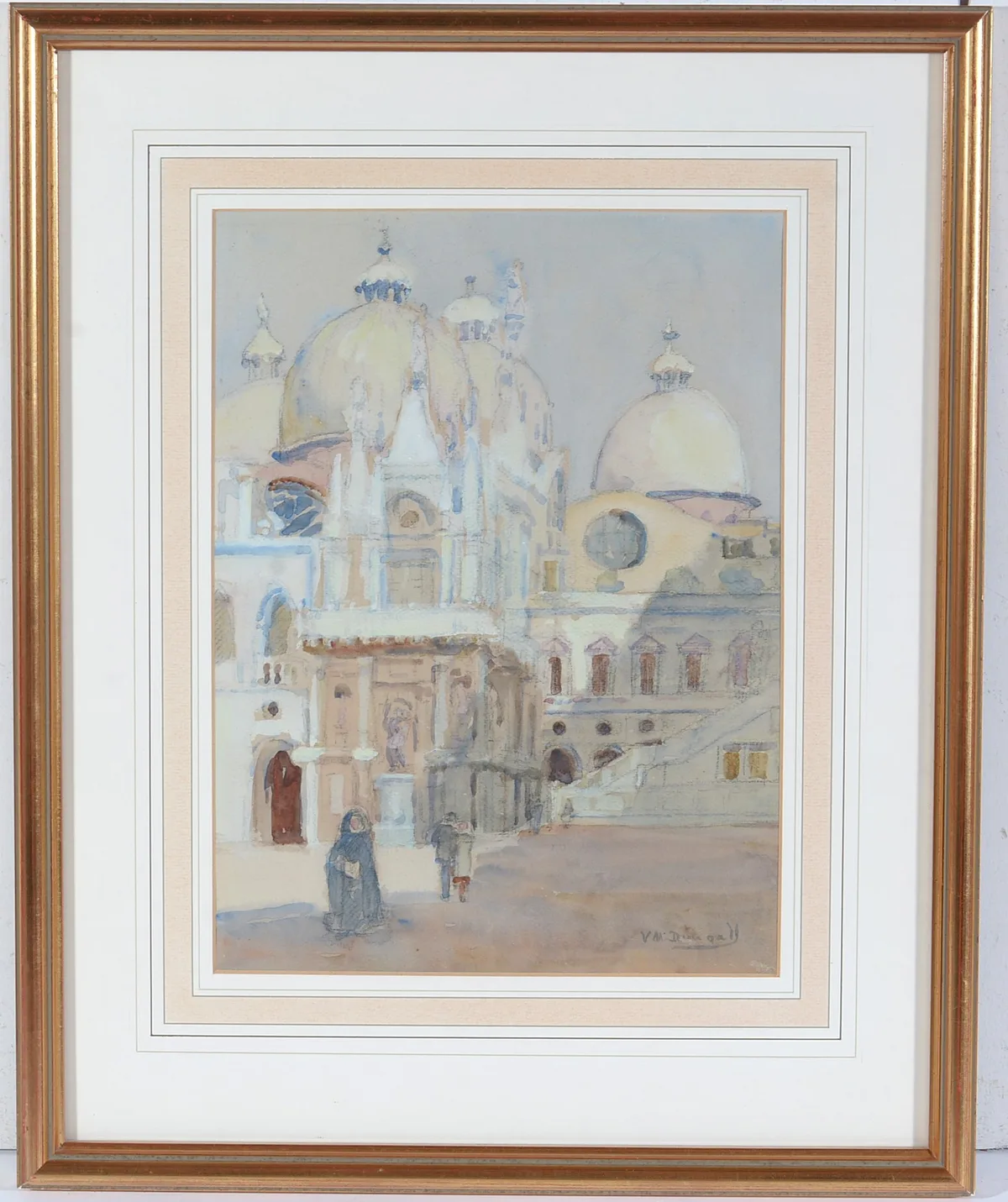 Violet McDougall, A Corner of Venice, watercolour