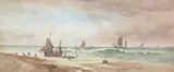 19th Century British School, Tynemouth Beach