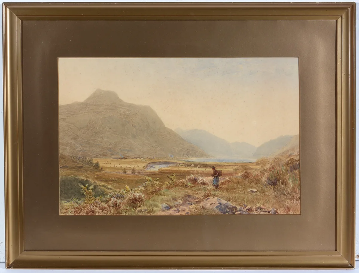 James Whaite, Loch Maree, Wester Ross, Rannoch Moor, watercolour