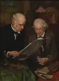 Louis Henry Charles Moeller, The Will, oil on canvas
