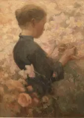 Max Bohm, Maria, The Artist's Daughter, oil on canvas