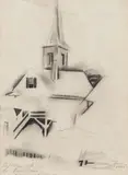 William Zorach, The Steeple, Provincetown