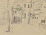 Joseph Solman, Garage in Provincetown