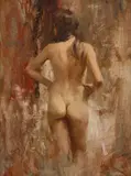 Richard Schmid, Jamie, 1974, oil on Masonite