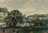 Arbit Blatas, River Scene, oil on canvas