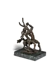 Nathaniel Kaz, Centurion, bronze with brown patina