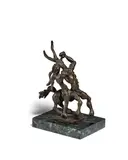 Nathaniel Kaz, Centurion, bronze with brown patina