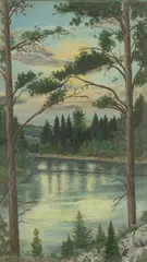Pasquale, Tranquility, oil on canvas