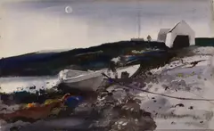 Andrew Wyeth, Island Dawn, 1941, watercolor on paper
