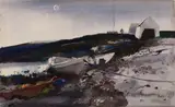 Andrew Wyeth, Island Dawn, 1941, watercolor on paper
