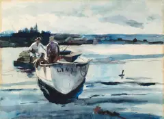 Andrew Wyeth, The Gam, 1937, watercolor and graphite on paper