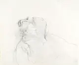 Andrew Wyeth, Helga, Hand on Head 2, pencil on paper