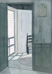 Ann Wyeth McCoy, Sun Light, watercolor on paper