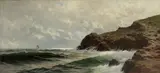 Alfred Thompson Bricher, The Rockbound Coast, oil on canvas