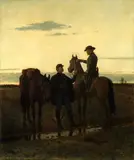 Julian Scott, The War is Over!, 1885-86, oil on canvas