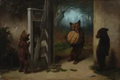 William Holbrook Beard, 'Gwine to Eat it All Myself, 1894, oil on canvas