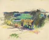 Wolf Kahn, Vermont Landscape