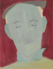 Milton Avery by Sally Michel Avery, 1962, oil on canvasboard, sold May 2024