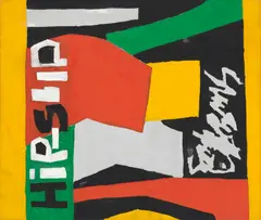 Stuart Davis, Quinciette, 1964, casein on canvas