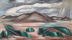 Marsden Hartley, New Mexico Recollection No. 8, 1923, oil on canvas