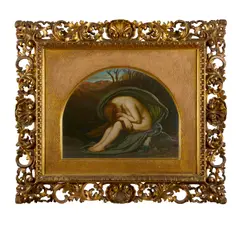 Elihu Vedder, Magdalene Weeping, 1901, oil on canvas