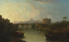George Loring Brown, Rome, 1856, oil on canvas