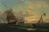William Bradford, Fresh Breeze off Sandy Hook
