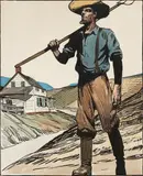 Edward Hopper, Man with a Hoe