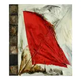 Evgeny Rukhin, Untitled #20, 1975, oil and assemblage on canvas