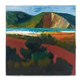 James Weeks, Afternoon Landscape, 1963, oil on canvas