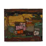 Raimonds Staprans, After the Rains, circa 1955, oil on canvas