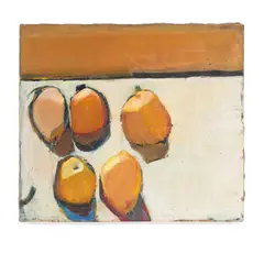 Raimonds Staprans, Still Life with Pears, 1980, oil on canvas