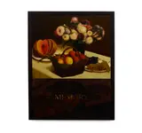 David Bierk, Reflective Still Life #2 (Memory), to Fantin-Latour, 1994, oil and gold leaf on canvas and panel