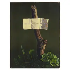 David Ligare, Criteria (Firmitas, Utilitas, Venustas), 1993, oil on canvas