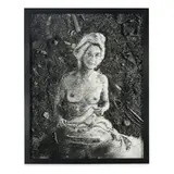 Bather (from Pictures of Soil) by Vik Muniz, 1998, gelatin silver print, offered Sep 2023