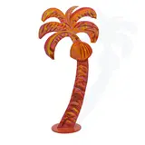 Frank Romero, Palm Tree, 1986, oil on wood construction