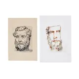 Aaron Smith, Group of two works on paper, 2008-2018, Untitled, 2018