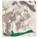 Raymond Pettibon, No title (Gumby asleep...)