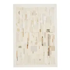 William Dole, Citadel, 1978, paper collage on paper