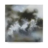 Samantha Fields, Untitled (Helicopter in Clouds), 2007, acrylic and spray paint on canvas on wood