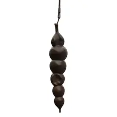 Charles Fine, Hanging Alga, 1988-89, bronze, iron, wax and rope