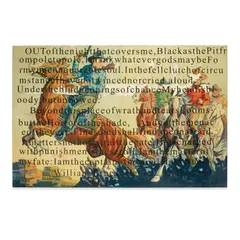 Peter Tunney, Invictus, 2005, acrylic and printed paper collage on Masonite