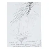 Bill Viola, Untitled, 2012, ink on paper