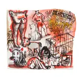 Nicole Eisenman, Cats, 1996, ink on paper