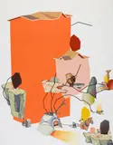 Mark Mulroney, Untitled, 2005, gouache and ink on paper
