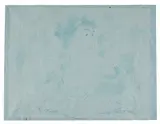 Madge Tennent, Portraits of a Woman (a group of three), 1956, blue ink and chalk on blue buff paper; blue colored pencil on buff paper laid down on paper; sepia ink on paper