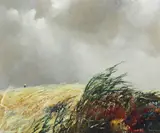 Hiroshi Tagami, Wind Song, 1969, oil on canvas